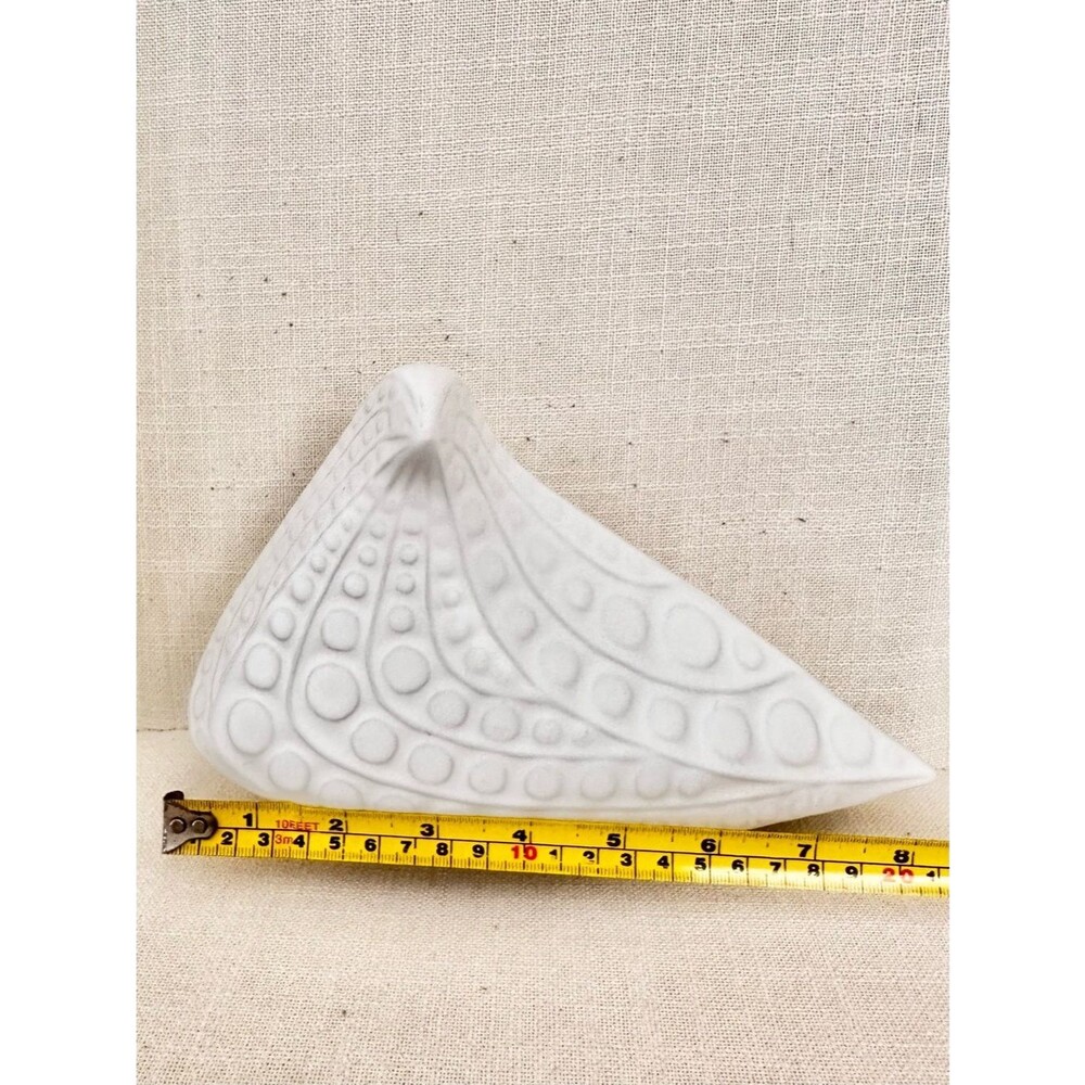 Jonathan Adler Menagerie Medium Teardrop Bird Figurine White Ceramic Matte - Picture 7 of 9
